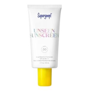 Supergoop NIB Unseen Sunscreen SPF 50 Lightweight No White Cast 1.7oz Retail $38